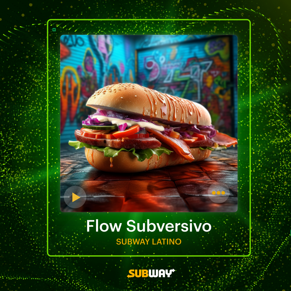 Subway Presenta Flow Subversivo La Primera Canci N Generada Por Inteligencia Artificial En La